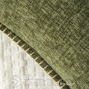 1 Peça Capa de Almofada Amarelo Mostarda (Sem Enchimento) Macia e Confortável, Amigável à Pele, Chenille Dupla Face, Fronha de Veludo Estilo Fazenda para Primavera/Verão, Capa de Almofada Decorativa Quadrada, Adequada para Sofá e Cama