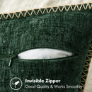 1 Peça Capa de Almofada Amarelo Mostarda (Sem Enchimento) Macia e Confortável, Amigável à Pele, Chenille Dupla Face, Fronha de Veludo Estilo Fazenda para Primavera/Verão, Capa de Almofada Decorativa Quadrada, Adequada para Sofá e Cama