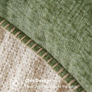 1 Peça Capa de Almofada Amarelo Mostarda (Sem Enchimento) Macia e Confortável, Amigável à Pele, Chenille Dupla Face, Fronha de Veludo Estilo Fazenda para Primavera/Verão, Capa de Almofada Decorativa Quadrada, Adequada para Sofá e Cama