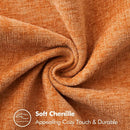 1 Peça Capa de Almofada Amarelo Mostarda (Sem Enchimento) Macia e Confortável, Amigável à Pele, Chenille Dupla Face, Fronha de Veludo Estilo Fazenda para Primavera/Verão, Capa de Almofada Decorativa Quadrada, Adequada para Sofá e Cama