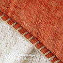 1 Peça Capa de Almofada Amarelo Mostarda (Sem Enchimento) Macia e Confortável, Amigável à Pele, Chenille Dupla Face, Fronha de Veludo Estilo Fazenda para Primavera/Verão, Capa de Almofada Decorativa Quadrada, Adequada para Sofá e Cama