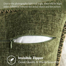 1 Peça Capa de Almofada Amarelo Mostarda (Sem Enchimento) Macia e Confortável, Amigável à Pele, Chenille Dupla Face, Fronha de Veludo Estilo Fazenda para Primavera/Verão, Capa de Almofada Decorativa Quadrada, Adequada para Sofá e Cama