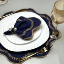 Vendedor IndicadoKit Jogo Americano Sousplat Bordado Suplat de Mesa Posta Redondo/Retangular e Guardanapos