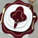 Vendedor IndicadoKit Jogo Americano Sousplat Bordado Suplat de Mesa Posta Redondo/Retangular e Guardanapos