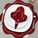 Vendedor IndicadoKit Jogo Americano Sousplat Bordado Suplat de Mesa Posta Redondo/Retangular e Guardanapos