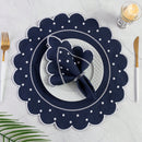 Vendedor IndicadoKit Jogo Americano Sousplat Bordado Suplat de Mesa Posta Redondo/Retangular e Guardanapos