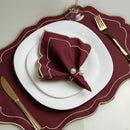 Vendedor IndicadoKit Jogo Americano Sousplat Bordado Suplat de Mesa Posta Redondo/Retangular e Guardanapos