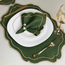 Vendedor IndicadoKit Jogo Americano Sousplat Bordado Suplat de Mesa Posta Redondo/Retangular e Guardanapos