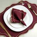 Vendedor IndicadoKit Jogo Americano Sousplat Bordado Suplat de Mesa Posta Redondo/Retangular e Guardanapos