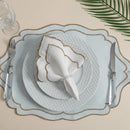 Vendedor IndicadoKit Jogo Americano Sousplat Bordado Suplat de Mesa Posta Redondo/Retangular e Guardanapos
