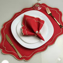 Vendedor IndicadoKit Jogo Americano Sousplat Bordado Suplat de Mesa Posta Redondo/Retangular e Guardanapos