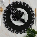 Vendedor IndicadoKit Jogo Americano Sousplat Bordado Suplat de Mesa Posta Redondo/Retangular e Guardanapos