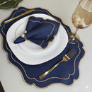 Vendedor IndicadoKit Jogo Americano Sousplat Bordado Suplat de Mesa Posta Redondo/Retangular e Guardanapos