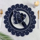 Vendedor IndicadoKit Jogo Americano Sousplat Bordado Suplat de Mesa Posta Redondo/Retangular e Guardanapos