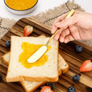 4/8 Peças Facas de Manteiga Douradas de Luxo, Espátulas de Aço Inoxidável para Geléia/Manteiga de Amendoim/Creme/Queijo, Adequadas para Café da Manhã/Sanduíches, Acessórios de Cozinha, Polimento Espelhado, Lavável na Máquina de Lavar Louça