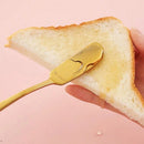 4/8 Peças Facas de Manteiga Douradas de Luxo, Espátulas de Aço Inoxidável para Geléia/Manteiga de Amendoim/Creme/Queijo, Adequadas para Café da Manhã/Sanduíches, Acessórios de Cozinha, Polimento Espelhado, Lavável na Máquina de Lavar Louça
