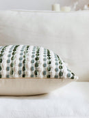 1 peça/2 peças Capa de Almofada Listrada 3D Grossa Verde Oliva (Inserto Não Incluído), Capa de Almofada de Chenille Boêmia e Fazenda, Fronha de Almofada em Cor Neutra, Adequada para Sofá, Cama, Quarto, Sala de Jantar, Festa, Decoração, Todas as Estações