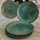Jogo de Pratos Rasos de Jantar Tunisia Verde 29cm - Alleanza