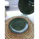 Jogo de Pratos Rasos de Jantar Tunisia Verde 29cm - Alleanza