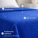 Colcha Cobre Leito Edredom Com Super Estilosa Protege e Decora a Cama Posta 200 fios Acabamento Detalhado