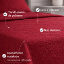 Colcha Cobre Leito Edredom Com Super Estilosa Protege e Decora a Cama Posta 200 fios Acabamento Detalhado