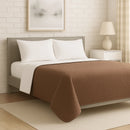 Colcha Cobre Leito Slim Edredom Com Super Estilosa Protege e Decora a Cama Posta 200 fios Acabamento Detalhado