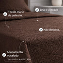 Colcha Cobre Leito Edredom Com Super Estilosa Protege e Decora a Cama Posta 200 fios Acabamento Detalhado