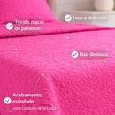 Colcha Cobre Leito Edredom Com Super Estilosa Protege e Decora a Cama Posta 200 fios Acabamento Detalhado