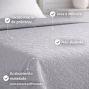 Colcha Cobre Leito Edredom Com Super Estilosa Protege e Decora a Cama Posta 200 fios Acabamento Detalhado