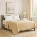 Colcha Cobre Leito Slim Edredom Com Super Estilosa Protege e Decora a Cama Posta 200 fios Acabamento Detalhado