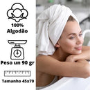 Kit 5 Toalhas De Rosto Algodão Para Salão - Europa