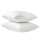 Kit 4 fronha impermeável anti - ácaro Cor Branco com zíper 70cm x 50cm Promoção