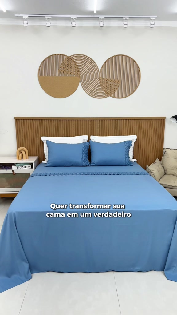 Jogo de Lençol Solteiro Casal Queen King 4 e 3 Peças Napoli Percal 300 Fios Lese Bordado Inglês