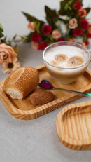 Kit Petisqueira Madeira Tábua de Servir Frios e Frutas Luxo