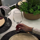 Jogo 12 Taças de Vidro Premium Resistente para Vinho e Água 465ml - Design Moderno Drink Coquetel