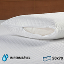 Kit 6 Capas Travesseiro Matelado Impermeável Zíper Branco PROMOÇÃO