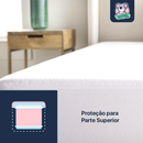 Protetor Impermeável para Colchão SUPER SILENCIOSO 100% Impermeável Tecido Jacquard Premium Tamanhos
