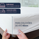 Protetor Impermeável para Colchão SUPER SILENCIOSO 100% Impermeável Tecido Jacquard Premium Tamanhos