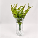 Vaso Decorativo Lille 19cm em Vidro Grosso Resistente Estilo Europeu