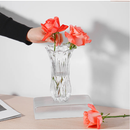 Vaso Decorativo Lille 19cm em Vidro Grosso Resistente Estilo Europeu