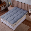 Protetor De Colchão Pillow Top Cama Box e Normal Casal Queen King