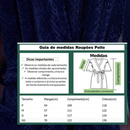 Roupão Pollo Appel Microfibra Extra Macio Toque Suave Masculino 100% Poliéster Roupão de Banho