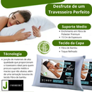 Travesseiro Travisseiro Nasa Flex Alto Suporte Medio Comfort Antialergico Original