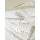 Kit 5 Toalha de Rosto Branca Grossa Grande 46x80 cm 100% Algodão Felpuda M. Tereza Hotel Pousada Spa