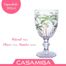 Jogo de Taças Água Palm Tree Colors 300ml Class Home 6pçs