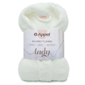 Roupão Plush Flannel Fleece Lady Feminino Manga Longa Luxo Toque Aveludado Com Bolso Premium Appel