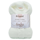 Roupão Plush Flannel Fleece Lady Feminino Manga Longa Luxo Toque Aveludado Com Bolso Premium Appel