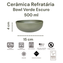 Aparelho de Jantar Verde Escuro Rústico Cerâmica 24-36 Peças
