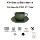 Aparelho de Jantar Verde Escuro Rústico Cerâmica 24-36 Peças