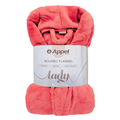 Roupão Plush Flannel Fleece Lady Feminino Manga Longa Luxo Toque Aveludado Com Bolso Premium Appel